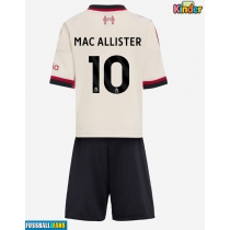 Liverpool Alexis Mac Allister #10 Auswärts Trikotsatz Kinder 2025-26 Kurzarm (+ Kurze Hosen)